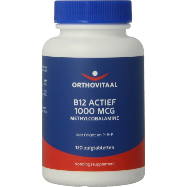 Orthovitaal B12 Actief 1000mcg (120 Zuigtabletten)