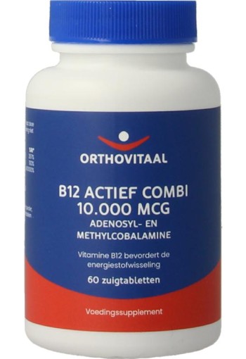 Orthovitaal B12 Actief combi 10.000mcg (60 Zuigtabletten)