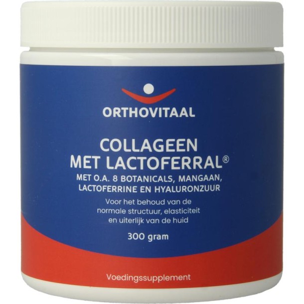 Orthovitaal Collageen met lactoferral (300 Gram)