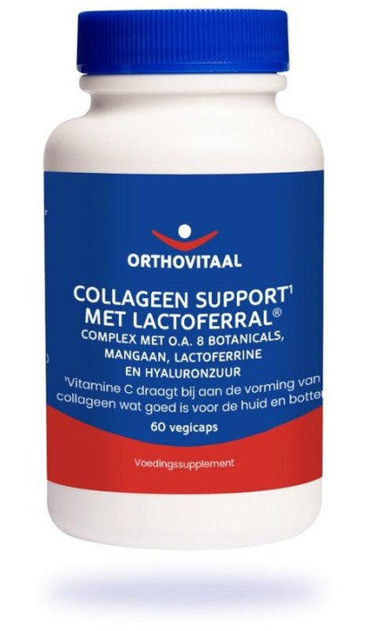 Orthovitaal Collageen support lactoferral (60 Vegetarische capsules)