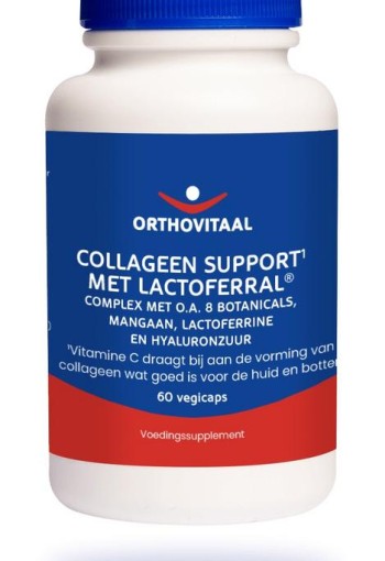 Orthovitaal Collageen support lactoferral (60 Vegetarische capsules)