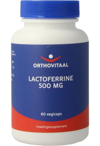 Orthovitaal Lactoferrine 500mg (60 Vegetarische capsules)