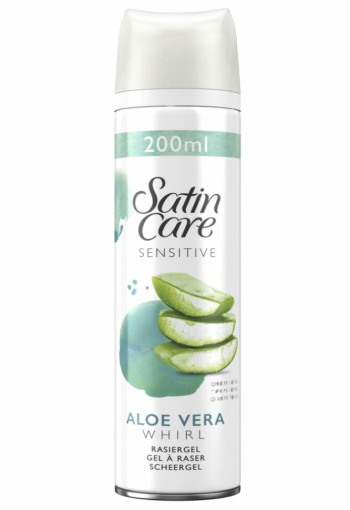 Gillette Satin Care Scheergel Gevoelige Huid 200 ML gel
