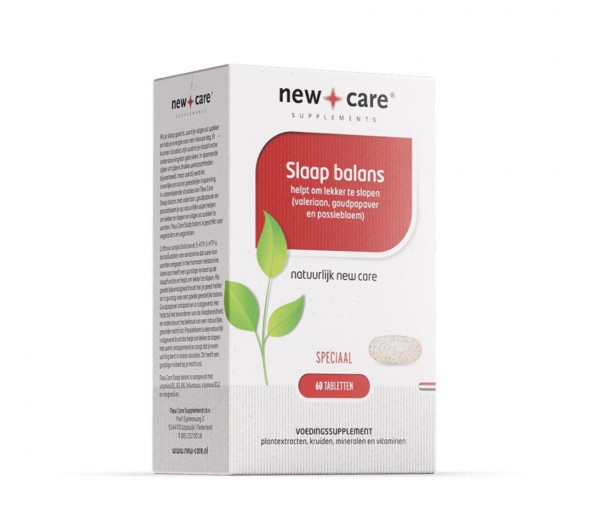 New Care Slaap natuurlijk alternatief Inhoud  60 tabletten