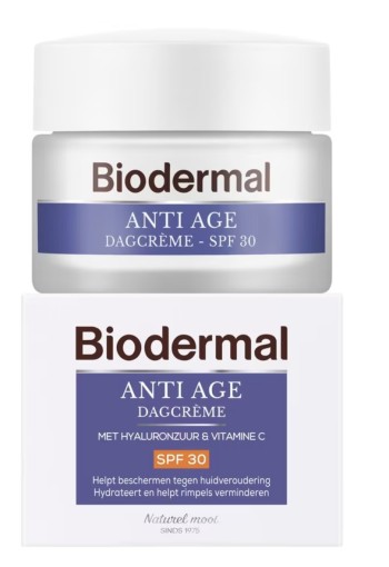 Biodermal Dagcreme anti age spf 30 50 ml