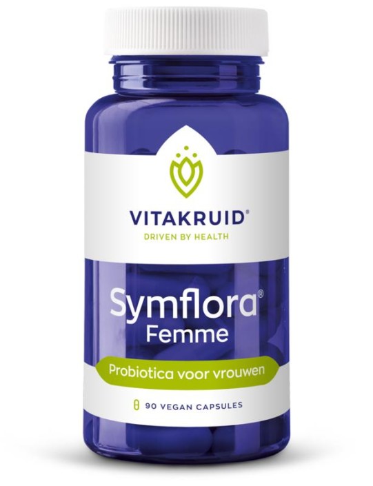 Vitakruid Symflora Femme Probiotica voor vrouwen (90 Vegetarische capsules)