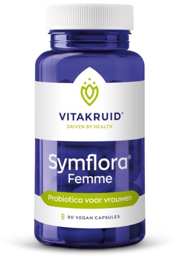 Vitakruid Symflora Femme Probiotica voor vrouwen (90 Vegetarische capsules)