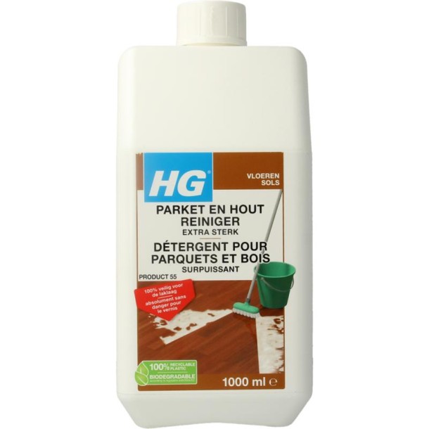 HG Parketreiniger extra sterk (1 Liter)