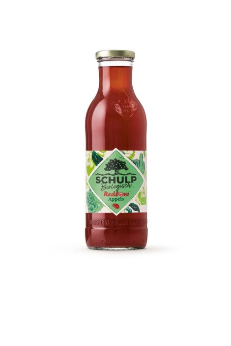 Schulp Red love appelsap biologisch (750 Milliliter)