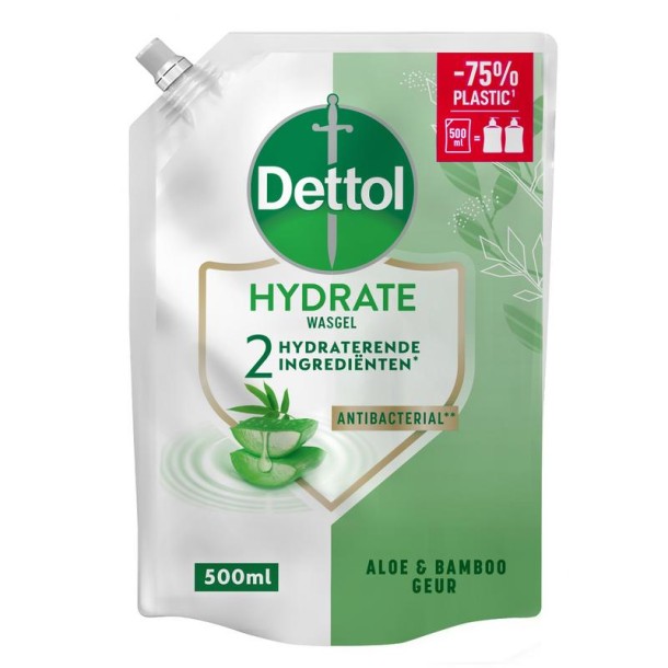 Dettol Refill handzeep hydra aloe vera (500 Milliliter)