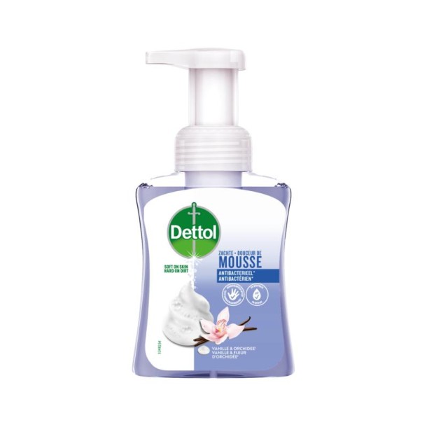 Dettol Mousse vanilla & orchid (250 Milliliter)