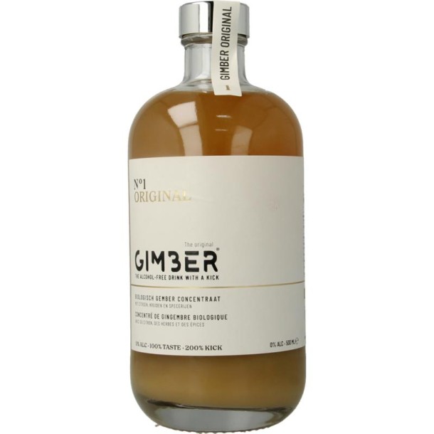 Gimber No. 1 original gember concentraat bio (500 Milliliter)