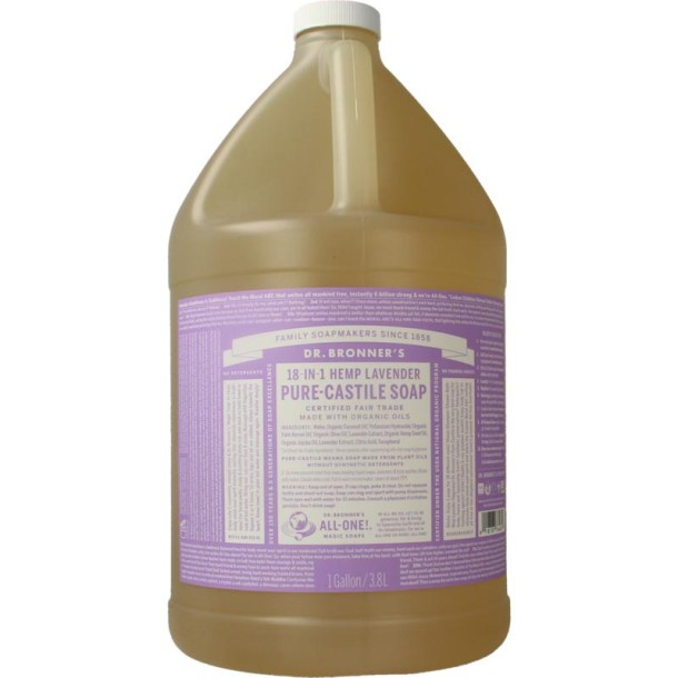 Dr Bronners Liquid soap lavendel (3785 Milliliter)