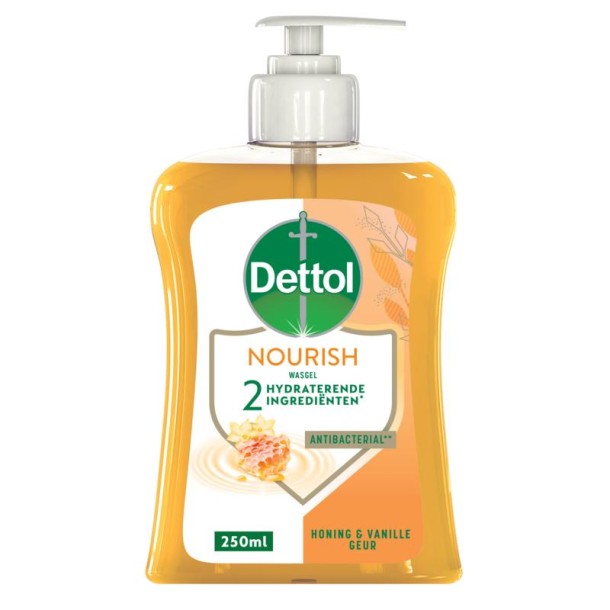 Dettol Handzeep extra care honey & sheabutter (250 Milliliter)