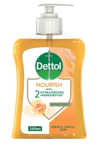 Dettol Handzeep extra care honey & sheabutter (250 Milliliter)