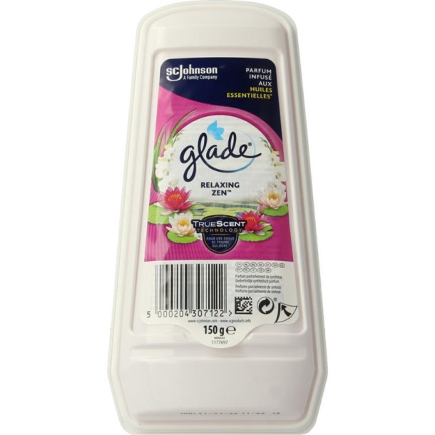 Glade Gel luchtverfrisser relax zen (150 Gram)