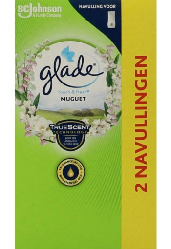 Glade Touch & fresh duo muguet navullingen (20 Milliliter)