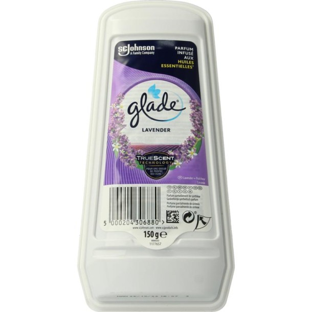 Glade Luchtverfrisser gel tranquil lavender & aloe (150 Gram)