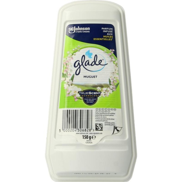 Glade Luchtverfrisser gel muguet (150 Gram)