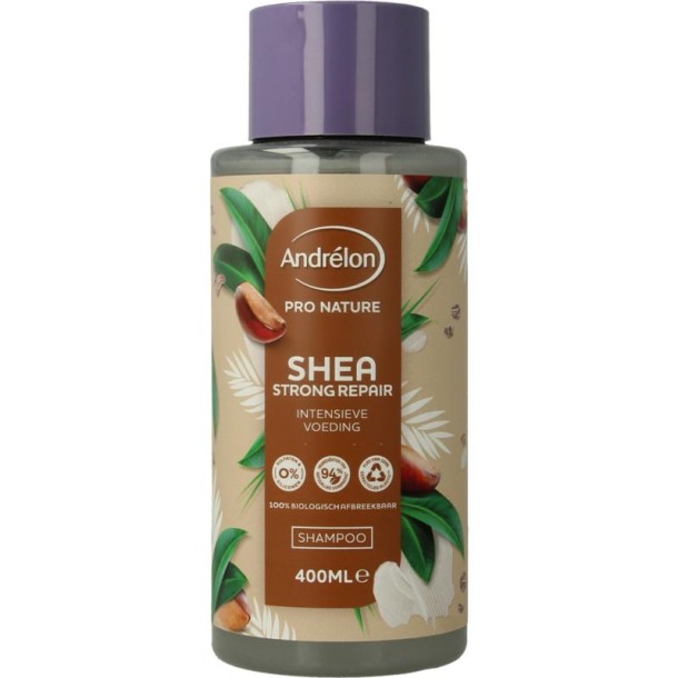 Andrelon Shampoo pro nature shea SOS repair (400 Milliliter)