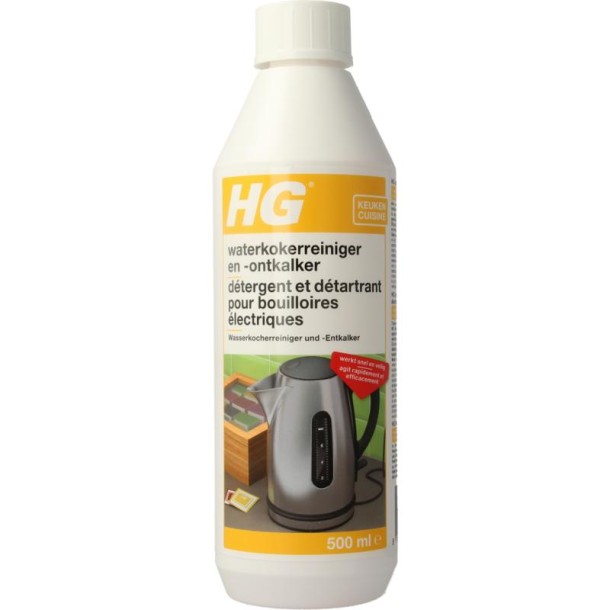 HG Waterkokerreiniger en -ontkalker (500 Milliliter)