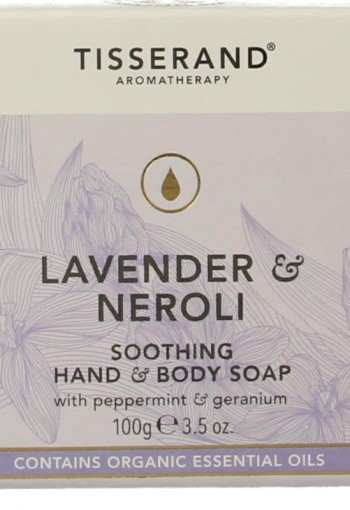 Tisserand Zeep lavendel & neroli (100 Gram)