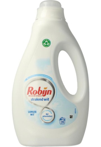 Robijn Vloeibaar wasmiddel klein & krachtig stralend wit (1 Liter)