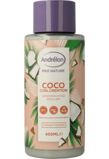 Andrelon Conditioner pro nature coco curl creation 400 Milliliter