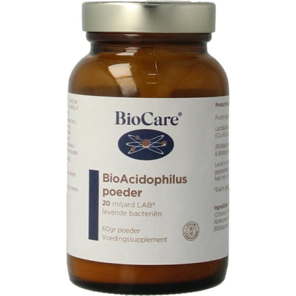 Biocare Bioacidophilus poeder (60 Gram)