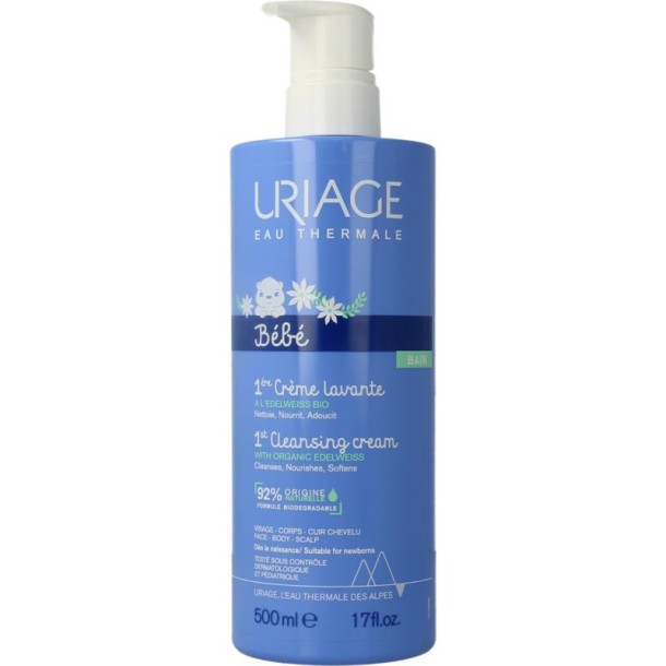 Uriage Bebe 1ere creme lavante (500 Milliliter)