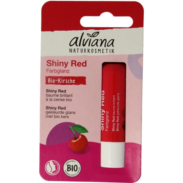 Alviana Lipverzorging shiny red (4,5 Milliliter)
