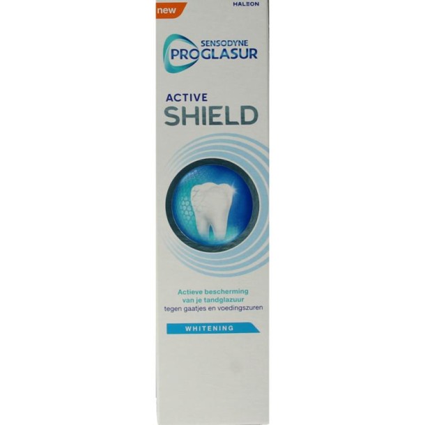  Sensodyne Proglasur active shield whitening 75 Milliliter 