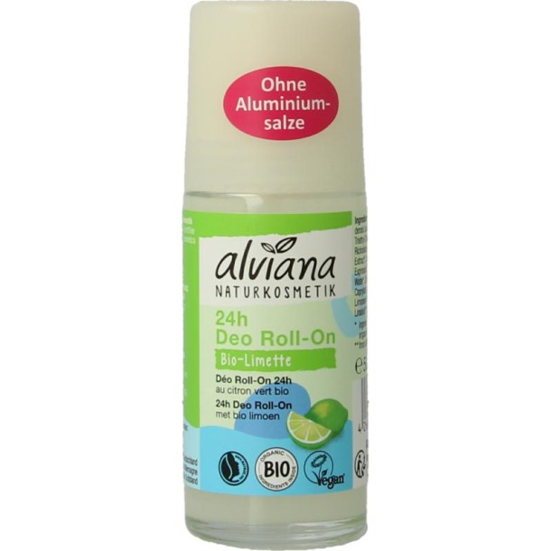 Alviana Deo roll-on limette (50 Milliliter)