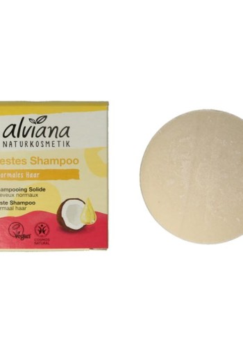 Alviana Shampoobar voor normaal haar (60 Gram)