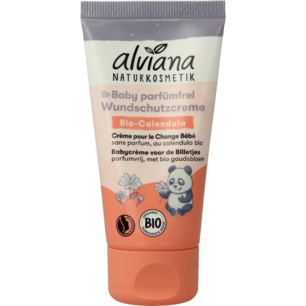 Alviana Baby creme voor de billetjes (50 Milliliter)