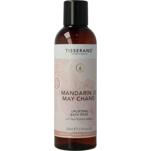 Tisserand Bath soak mandarijn & may chang (200 Milliliter)