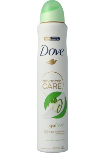 Dove Deodorant spray cucumber & green tea (200 Milliliter)