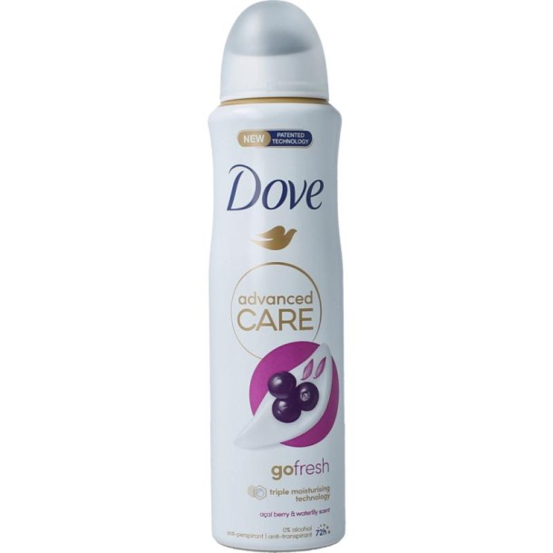 Dove Deodorant spray acai berry & water lily (150 Milliliter)