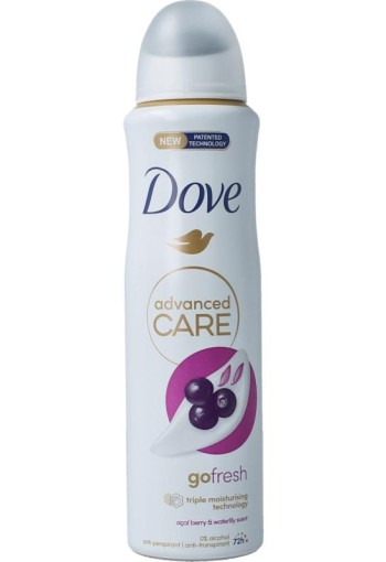 Dove Deodorant spray acai berry & water lily (150 Milliliter)