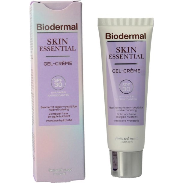 Biodermal Skin essential gelcreme SPF30 50 Milliliter