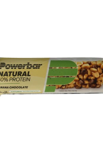 Powerbar Natural protein bar banaan chocolade (40 Gram)