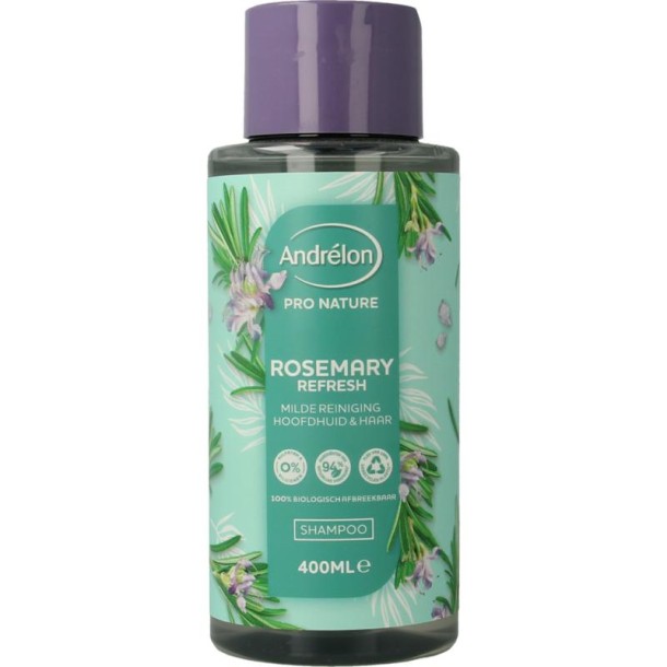 Andrelon Shampoo pro nature rosemary refresh (400 Milliliter)