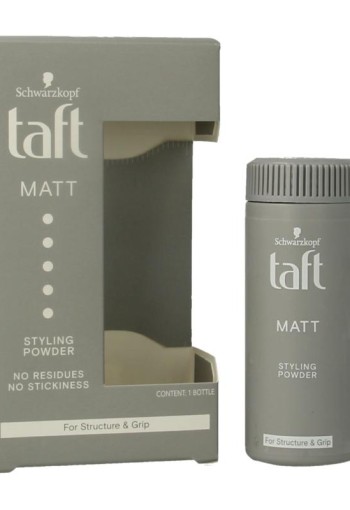 Taft Matt stylingpoeder 10 Gram