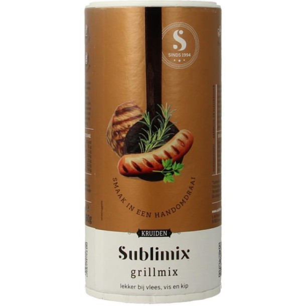 Sublimix Grillfix glutenvrij (160 Gram)