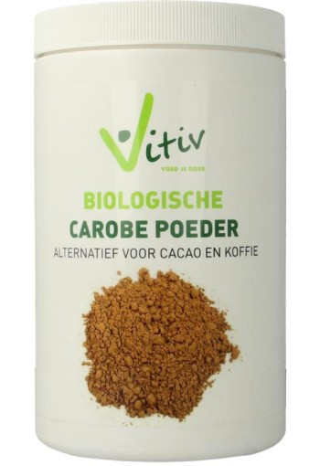 Vitiv Carobe poeder bio (500 Gram)
