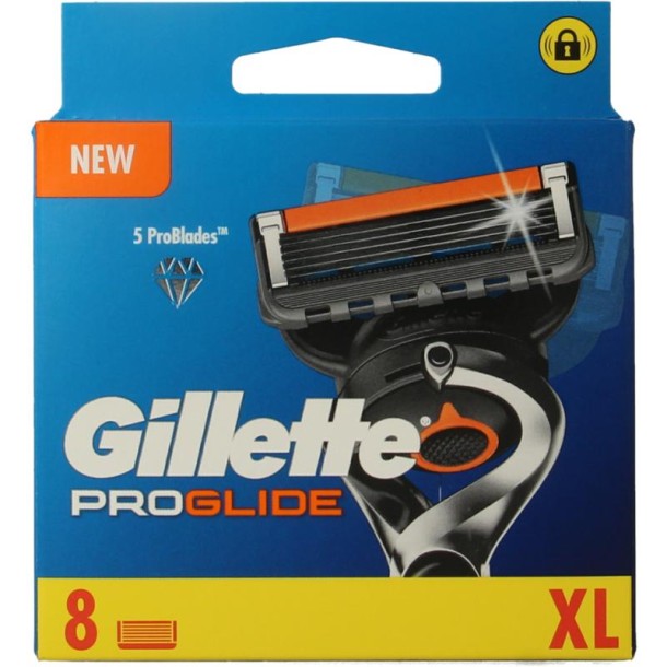 Gillette Fusion pro glide manual mesjes 8 Stuks