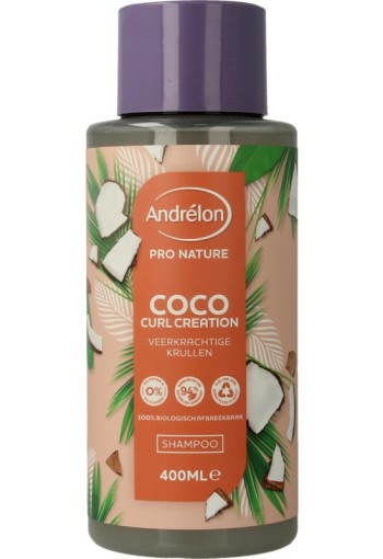 Andrelon Shampoo pro nature coco curl creation (400 Milliliter)