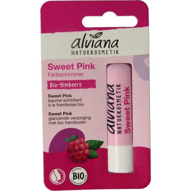 Alviana Lipverzorging sweet pink (4,5 Milliliter)