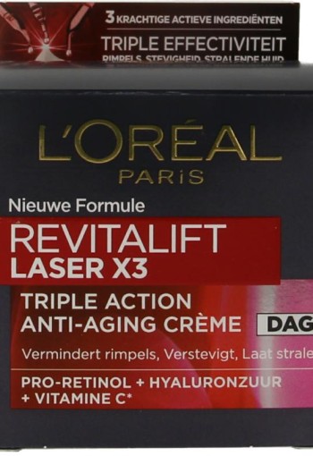 L'Oreal Paris Revitalift laser X3 dagcreme (50 Milliliter)