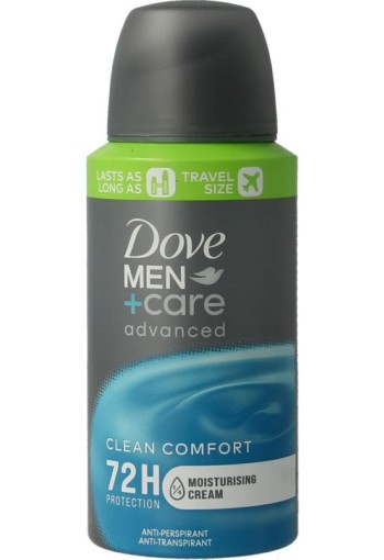Dove Deodorant spray men+ care clean comfort (75 Milliliter)